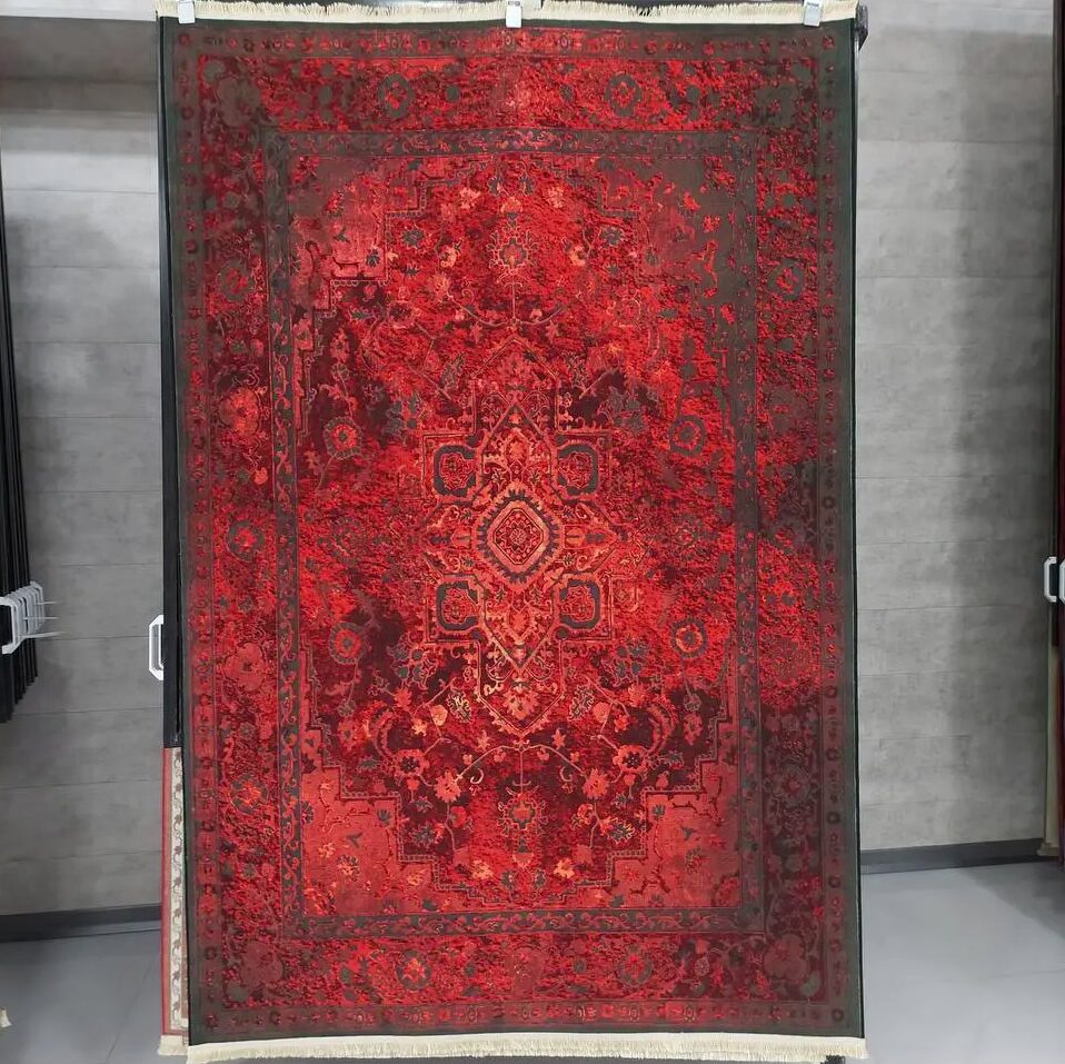 فرش مدرن کد 100364 لاکی